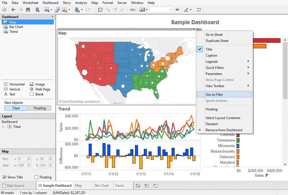 Visualization tool store for deep learning